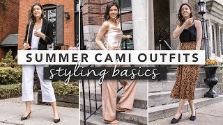 Styling Basics How to Style a Camisole  by Erin Elizabeth [upl. by Stuart]