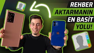 Rehber nasıl aktarılır Android telefona geçiyorum 1 [upl. by Clyte]