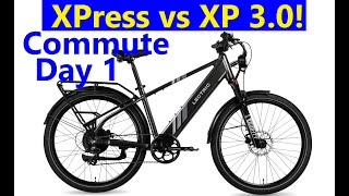 Lectric XPress vs XP 30  Day 1 Commute Challenge [upl. by Maxentia]