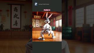 Self Defense Tips by Bunny 🐰memes ai aiart chatwithai openai shorts ricoanimations0 [upl. by Yessej]