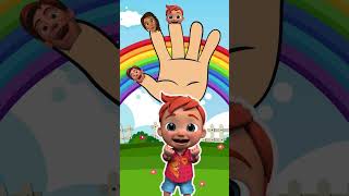 Daddy Finger Song finger Family Nursery Rhymes daddyfinger littleangel cocomelon shortsvideo [upl. by Ellemaj]