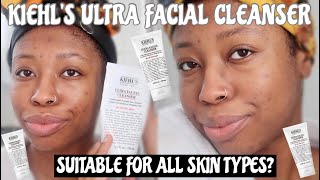 THE BEST CLEANSER EVER  KIEHLS ULTRA FACIAL CLEANSER REVIEW [upl. by Brandt]