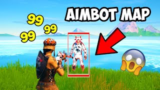 this fortnite map gives you aimbot 😳 [upl. by Mirisola]