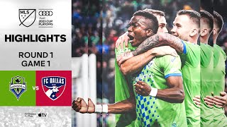 HIGHLIGHTS Seattle Sounders FC vs FC Dallas  October 30 2023 [upl. by Hollah236]