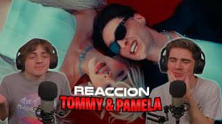 REACCION TOMMY amp PAMELA  Peso Pluma Kenia Os Video Oficial [upl. by Darleen]