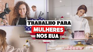 AS MELHORES PROFISSÕES PARA MULHERES NOS EUA EM 2024 [upl. by Nahtaneoj450]