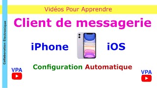 Comment ajouter plusieurs comptes email à un iPhone iOS [upl. by Loss]