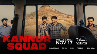 Kannur Squad  Official Hindi Trailer  Mammootty  DisneyPlus Hotstar  November 17 [upl. by Miranda]