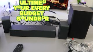 ULTIMEA Poseidon D60 Review Your Every Budget Dolby Atmos Virtual 51 Channel Soundbar [upl. by Tompkins]