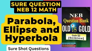 🔴 Parabola Ellipse And Hyperbola One Shot  Class 12 NEB Math [upl. by Akimrej157]