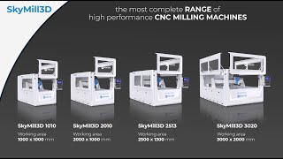 SkyMill  High precision and speed CNC milling Machine [upl. by Hoye]