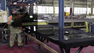 Pilkington Float Glass Process [upl. by Yerga]