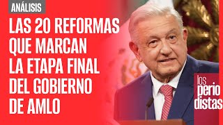 Análisis ¬ Las 20 reformas que marcan la etapa final del Gobierno de AMLO [upl. by Benzel]