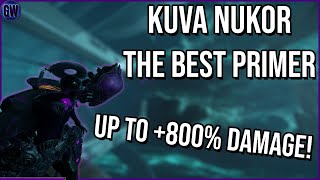 Kuva Nukor Build  The BEST Primer in Warframe 2023 [upl. by Reiniar]