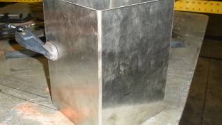 Building my Homemade Insulated Veritical Smoker [upl. by Eleirbag]