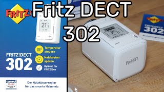 AVM Fritz DECT 302 intelligenten Heizkörperregler mit Fritzbox verbinden und einrichten [upl. by Mallissa]