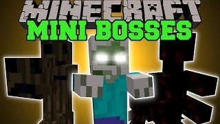 Minecraft MINI BOSSES NEW MOBS AND SPECIAL MOB EFFECTS Mod Showcase [upl. by Valente592]