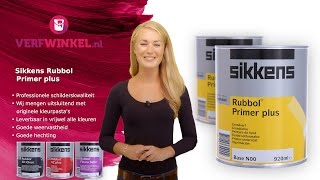 Sikkens Rubbol Primer Plus bij Verfwinkelnl  40 [upl. by Nnaarat784]