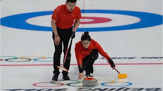 Curling als Auftakt Wettbewerbe in Peking gestartet  SID [upl. by Manard]