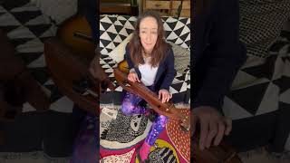 Mountain Dulcimer working on arrangement of Moondance Van Morrison mountaindulcimer [upl. by Adnil276]