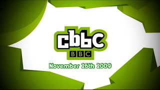 BBC Two CBBC  Continuity November 26th 2009 [upl. by Dickens]