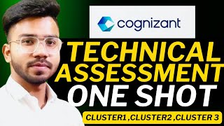 Cognizant Technical Assessment Test 202425  Cognizant Technical Round Questions🔥 [upl. by Anesuza214]