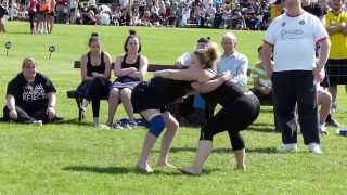 Wrestling  Bridge of Allan Highland Games [upl. by Htenay]