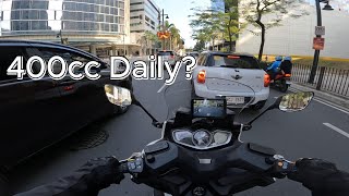 400cc Daily Use  Kymco Xciting s400i  Micon Motovlog [upl. by Sucam663]