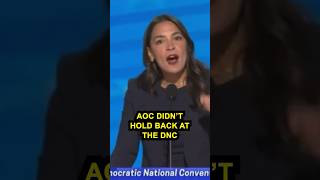 AOC BRUTAL TAKEDOWN of Donald Trump during DNC [upl. by Boice788]