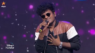 AjayKrishna immitates Udit Narayanan Voice 🤩 Kadhal Valarthen Song Yuvan  Super Singer Season 9 [upl. by Ardnasela456]