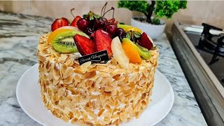 باتيسري بالفواكه مشربة و خفيفة 🍒🍓🍍🥝 [upl. by Nnylannej]