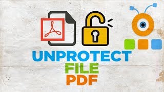 How to Unprotect a PDF File  How to Unlock a PDF File [upl. by Notxed571]