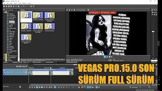 SONY VEGAS Pro 150 KURULUMFULL CRACK SON SÜRÜM 64Bit [upl. by Annadiane]