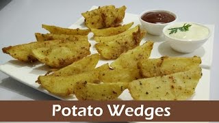 Potato Wedges Recipe in Hindi by Cooking with Smita  Crispy Potato Wedges [upl. by Carnahan]