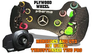 How to make a Steering Wheel for PC Easy for T150 Wheel Mod Pro Indian SIM Racing Setup [upl. by Nos]