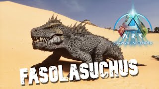 Taming A Fasolasuchus  Ark Survival Ascended  Scorched Earth [upl. by Mcilroy]