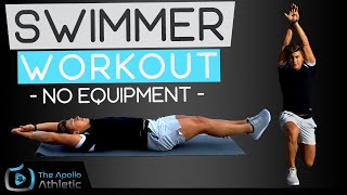 20 Minute Dryland Workout For Swimmers  No Equipment [upl. by Bentley]