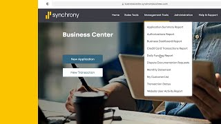 Submitting for Funding and Viewing Transactions  Home Improvement Toolbox  Synchrony Business [upl. by Nibla]