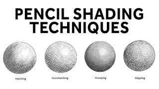 How To Shade With Pencil  Pencil Shading Techniques  Drawing Exercises  Basic Drawing Lessons [upl. by Bruce]