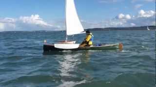 Open Canoe Sailing Group  Bucklers Hard to the Isle of Wight [upl. by Cyprian]