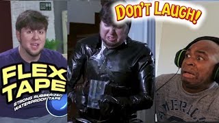 Waterproofing My Life With FLEX TAPE  JonTron REACTION [upl. by Tremml549]