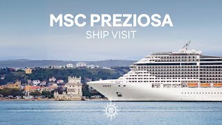 MSC Preziosa  Ship Visit [upl. by Asseniv]