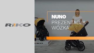 Wózek spacerowy Nuno marki Riko spacerówka z dużymi kołami [upl. by Chiou377]