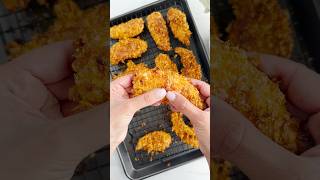 The best baked chicken tenders chicken healthy crispychicken [upl. by Dulcea]