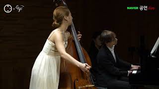 Koussevitzky Chanson Triste Mikyung Sung double bass Ilya Rashkovskiy piano  681 House Concert [upl. by Sherurd]