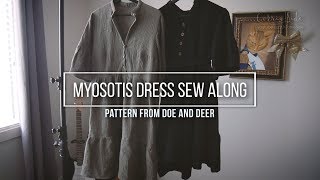 Myosotis Dress Sew Along  Deer and Doe Indie Pattern  CORRIE V [upl. by Viehmann]