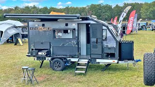 The BEST Offroad Camper Trailer at Overland Expo EAST 2023  PAUSE by Palomino [upl. by Iam]