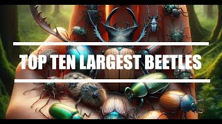 Top Ten Large Beetles in the world [upl. by Isborne]