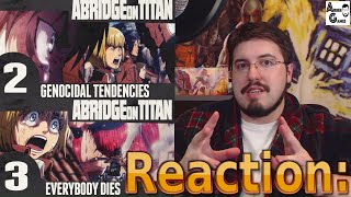 Abridged on Titan Ep 23 Reaction AirierReacts [upl. by Arihk116]