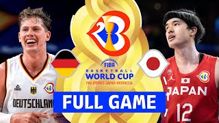 Germany v Japan  Full Basketball Game  FIBA Basketball World Cup 2023 [upl. by Snider]